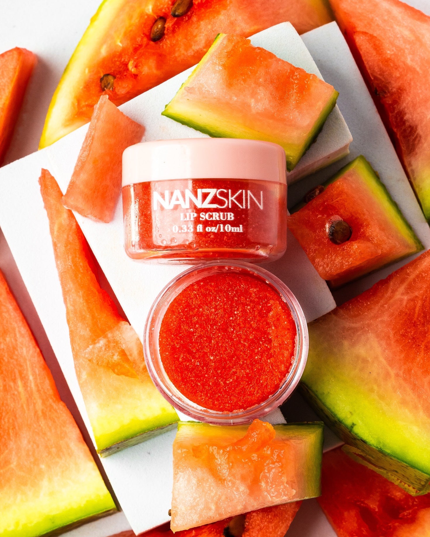 GOMMAGE AU SUCRE À LA Pastèque NANZSKIN