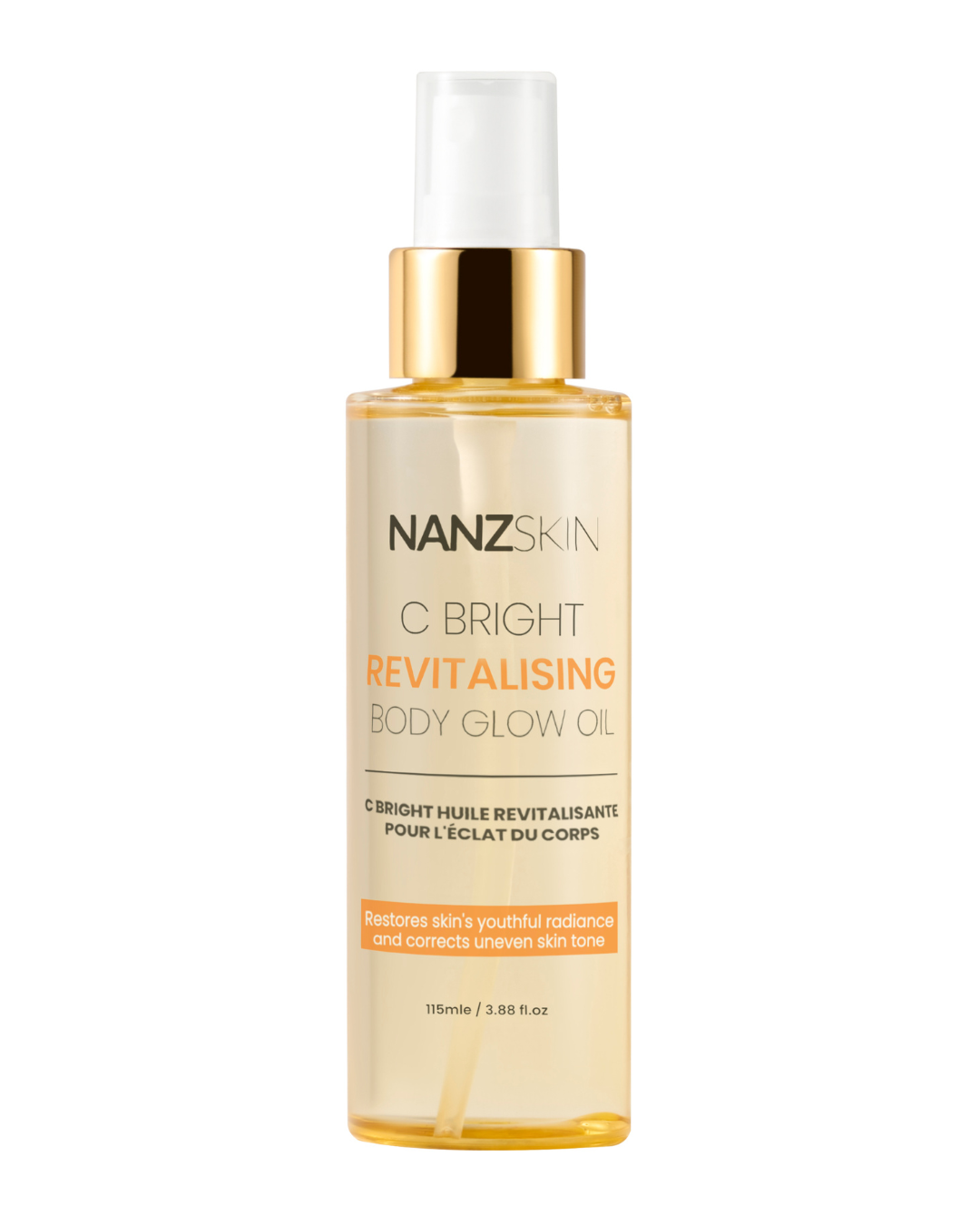 NANZSKIN C Bright Revitalising Body Glow Oil