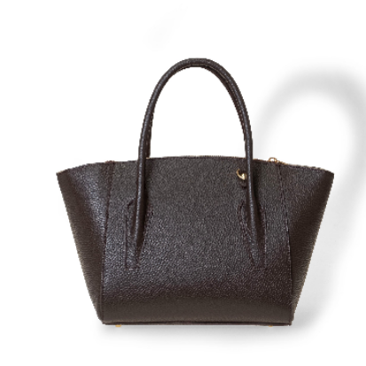 NANZ Gianna Classic Tote - Brown.