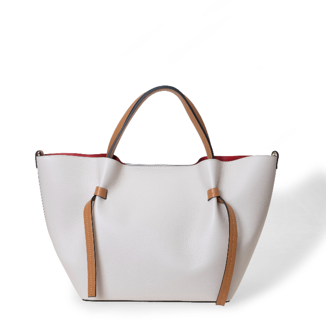 NANZ Élodie Handbag In Biege