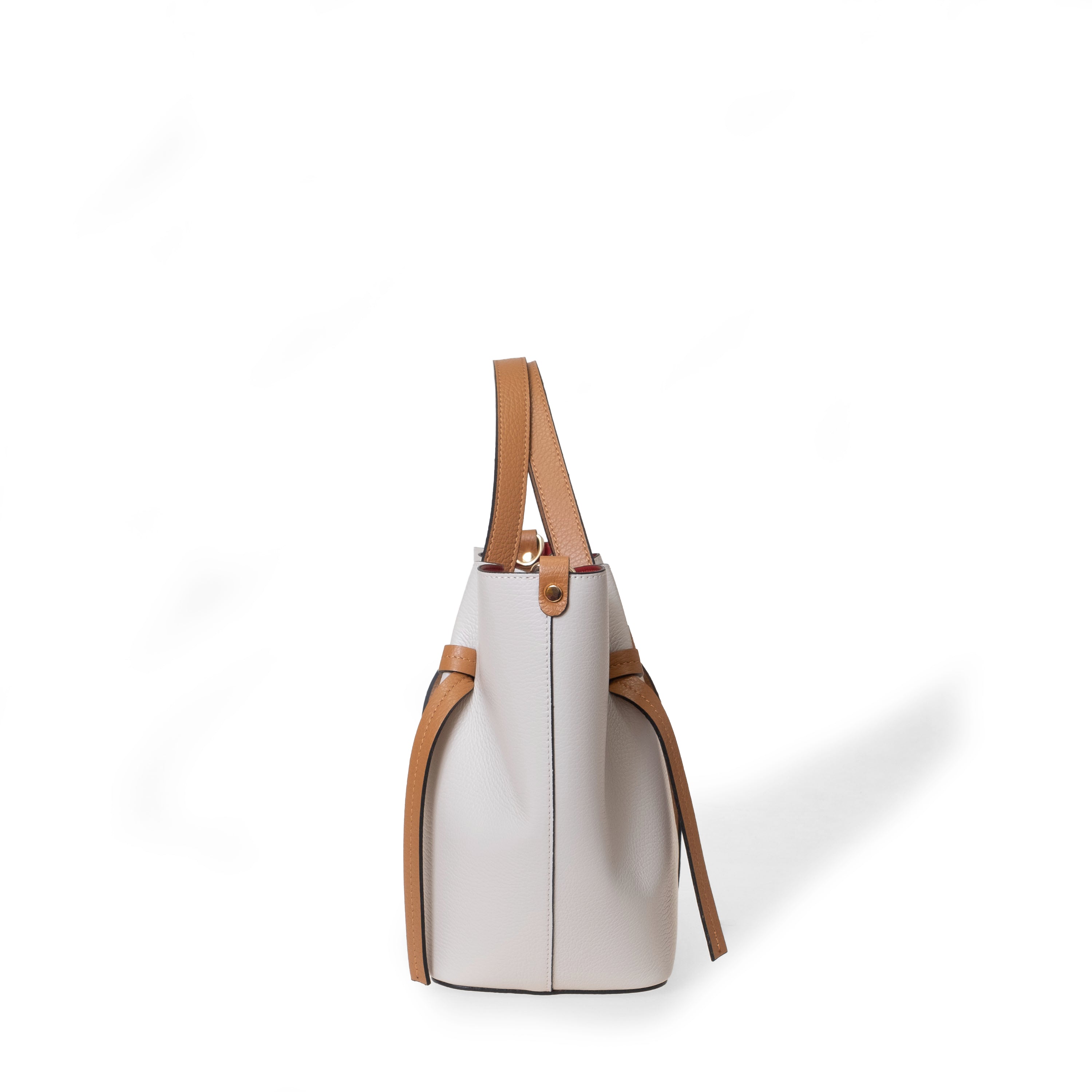 NANZ Élodie Handbag In Biege