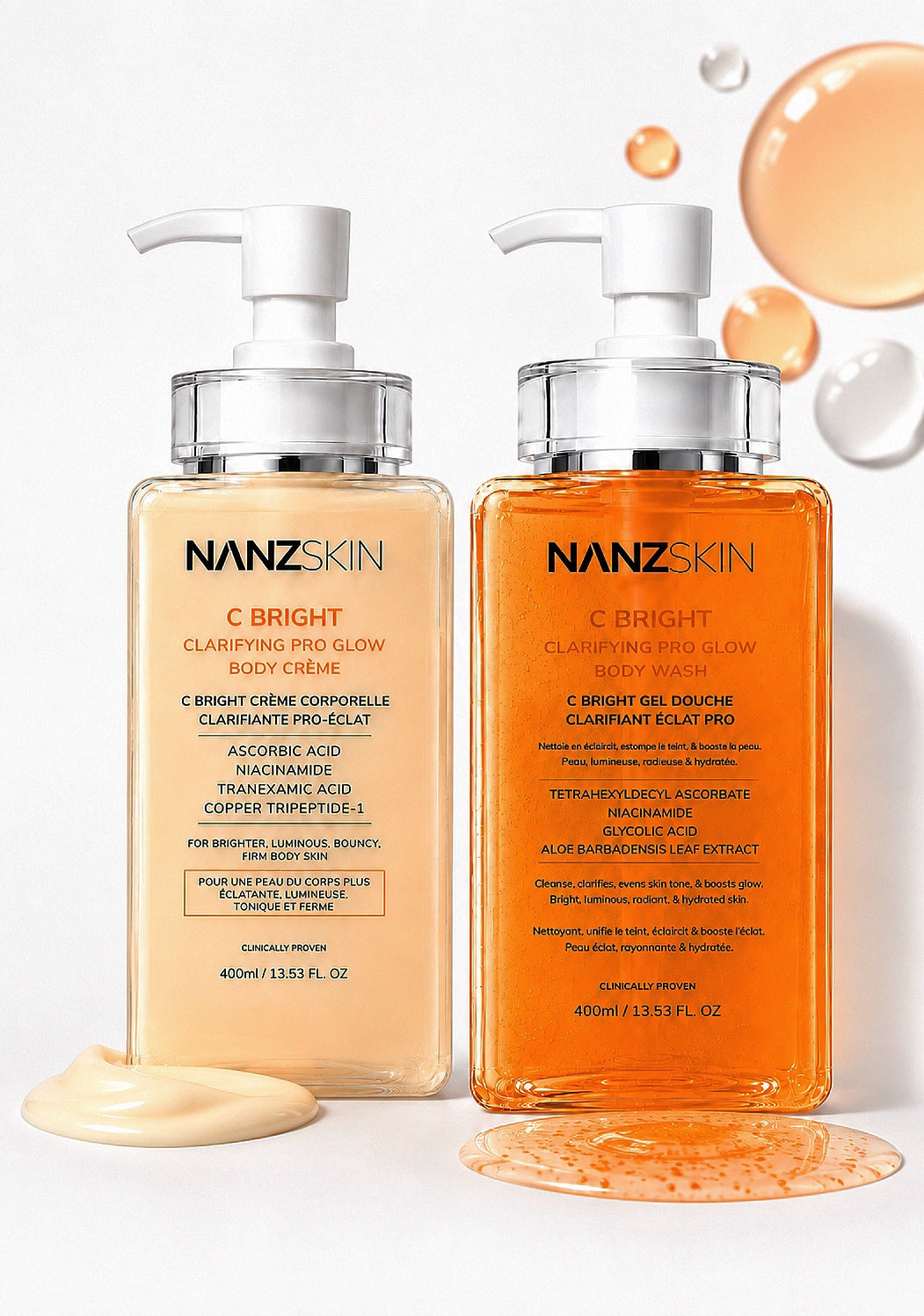 Gel douche clarifiant Pro Glow C BRIGHT