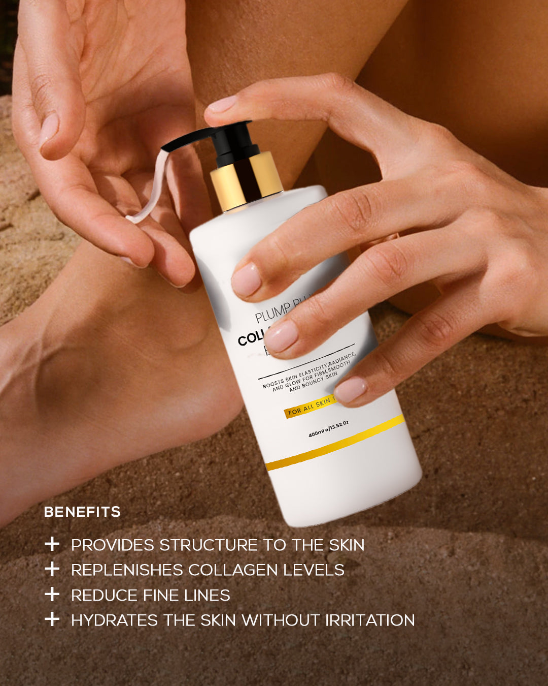 NANZSKIN Plump Plump Collagen + Peptide Body Lotion