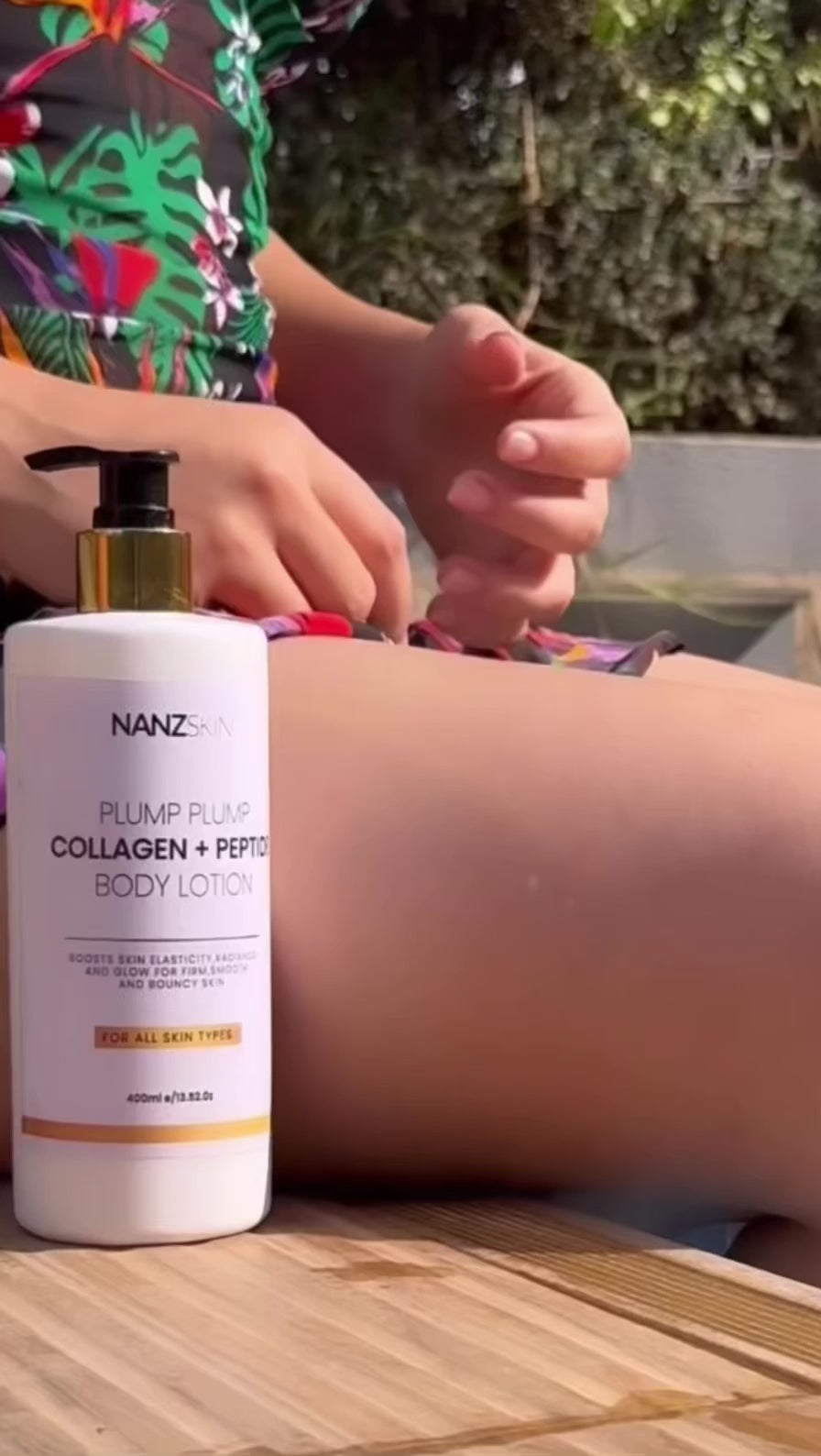 NANZSKIN Plump Plump Collagen + Peptide Body Lotion