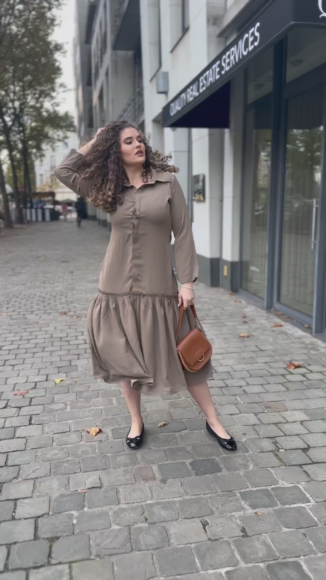 NANZ Victoria Midi Gown