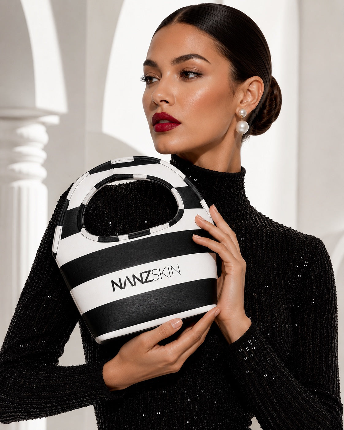 THE NANZSKIN RIVIERA POUCH