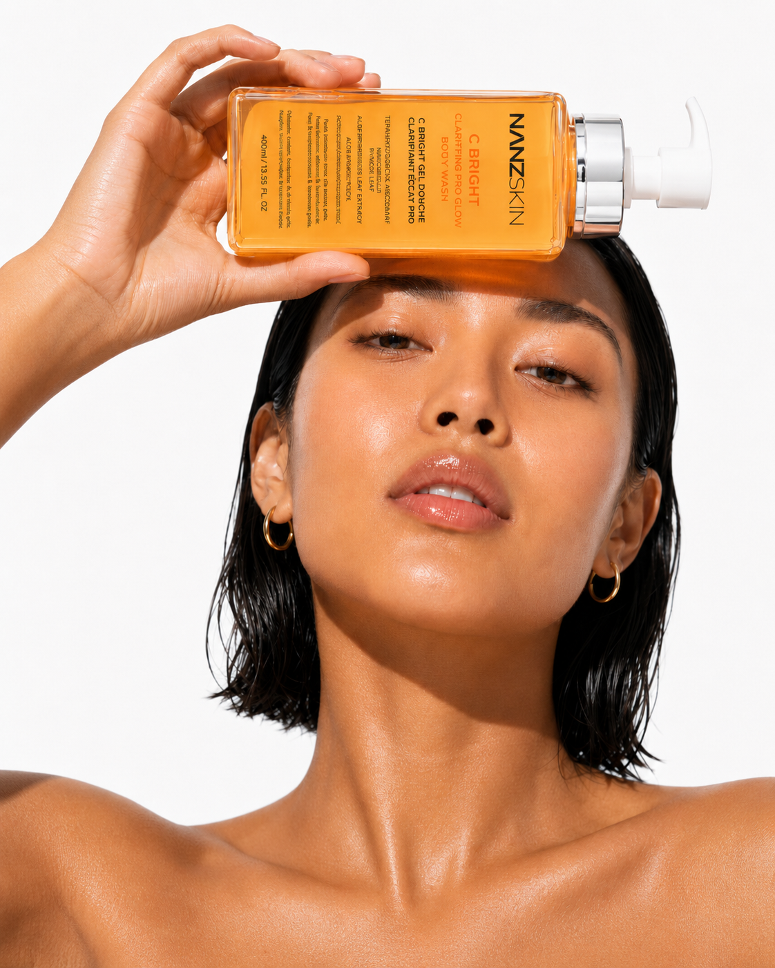 NANZSKIN C BRIGHT Clarifying Pro Glow Body Wash