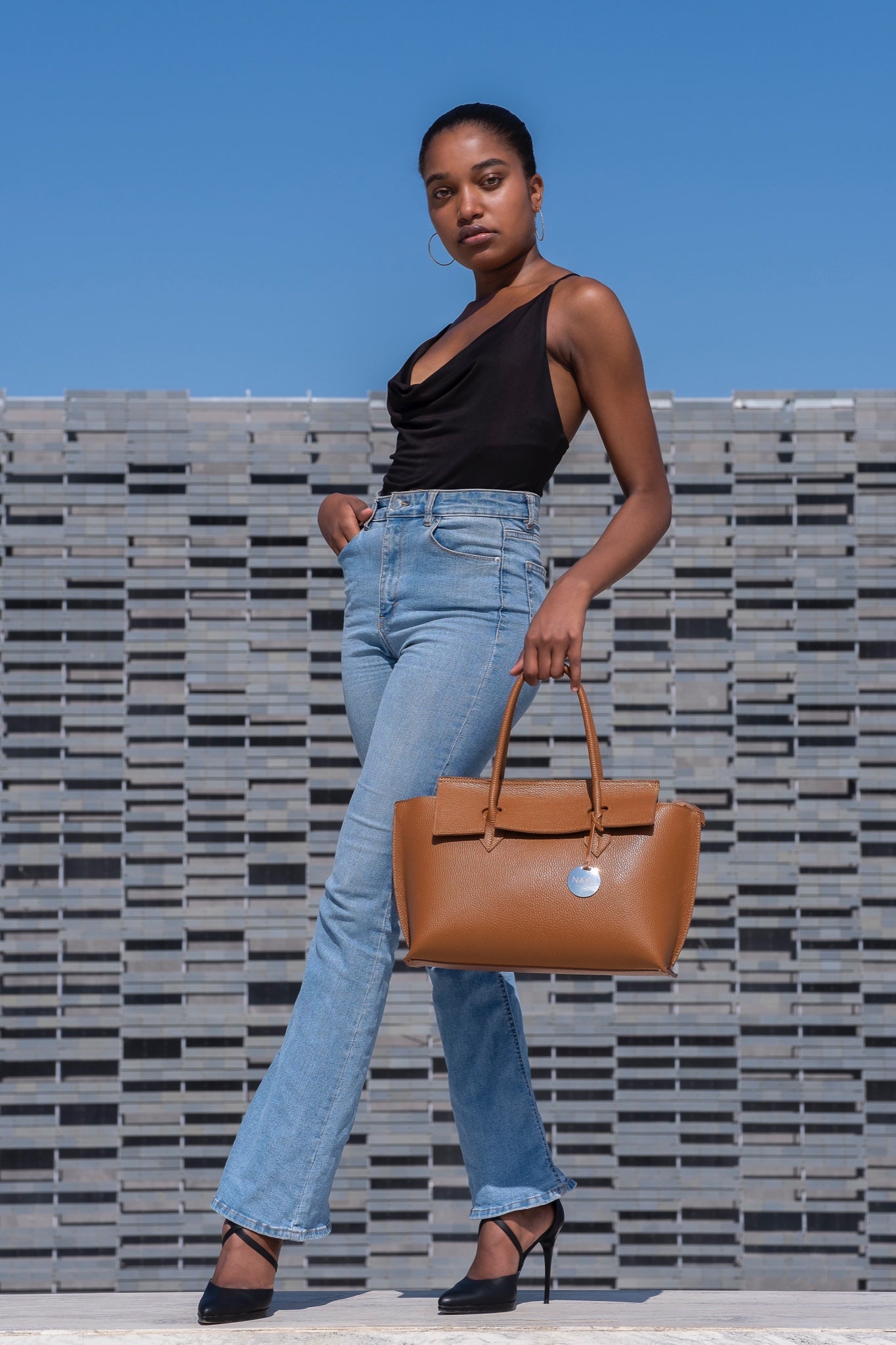 NANZ Panache Classic Brown Bag