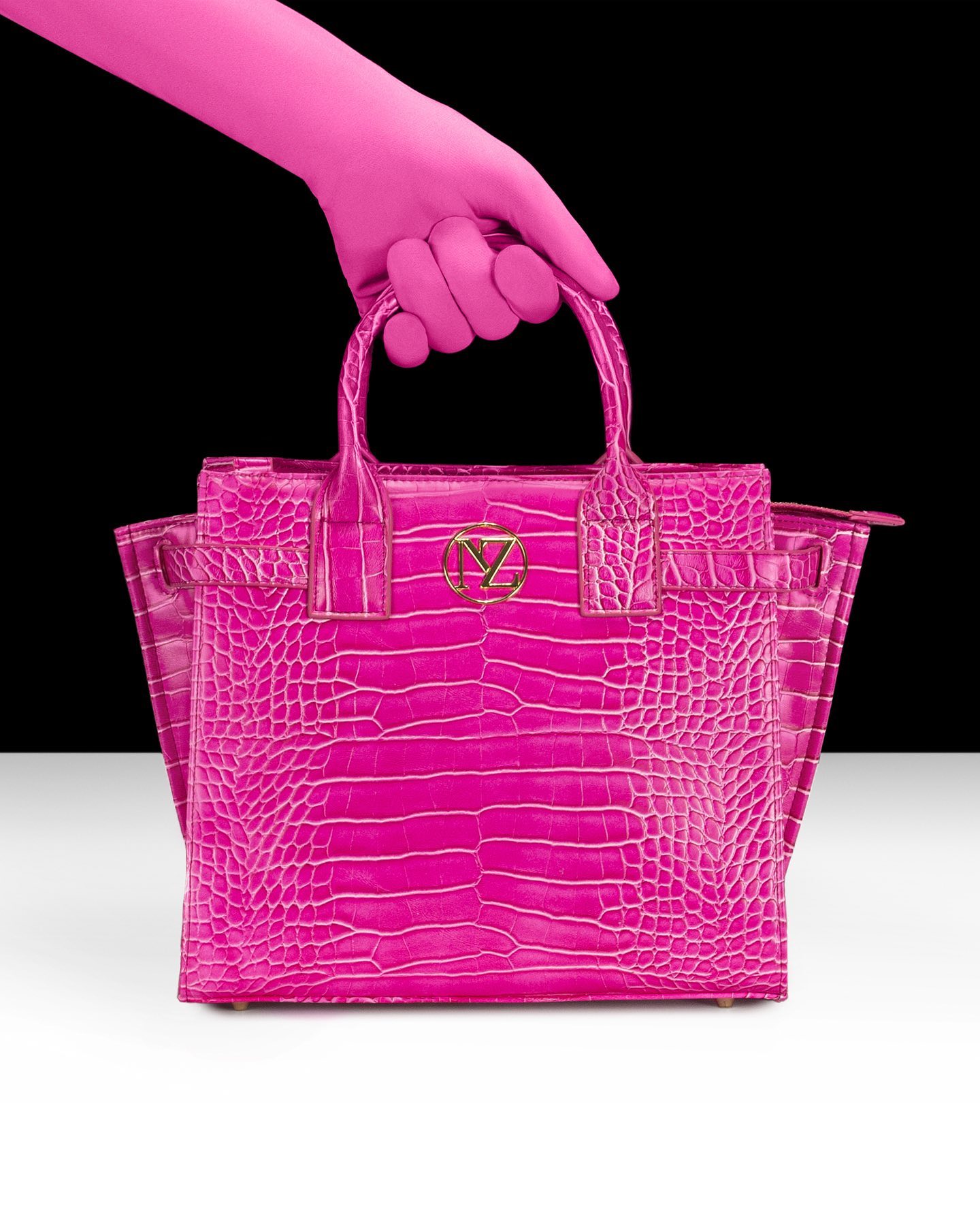 NANZ Tidal Pink Handbag