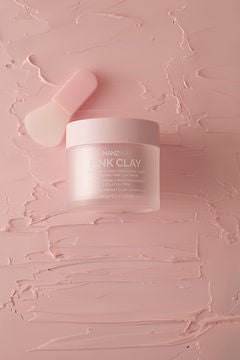 NANZSKIN clear complexion glow boosting pink clay mask