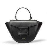 NANZ LUCELLA SCULPTURE HANDBAG - BLACK