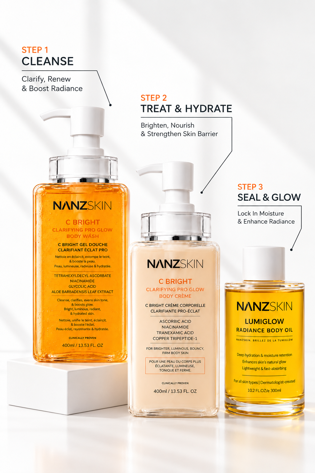 LumiGlow Radiance Body Oil