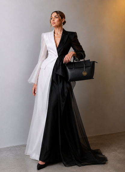NANZ Panache Classic Black Bag