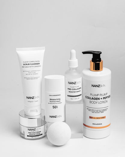 NANZSKIN Plump &amp; Glow (Gezicht/Lichaam) Routine. Bespaar 15%