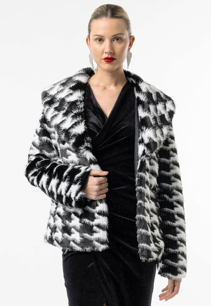 The Luxe Haven Faux Fur Coat