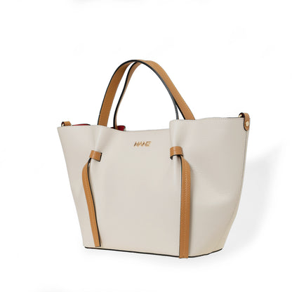 NANZ Élodie Handbag In Biege