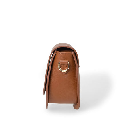 NANZ Allegra Iconic Crossbody Handbag - Tan