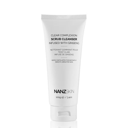 NANZSKIN heldere teint zachte scrub reiniger