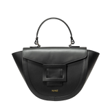 NANZ LUCELLA SCULPTURE HANDBAG - BLACK