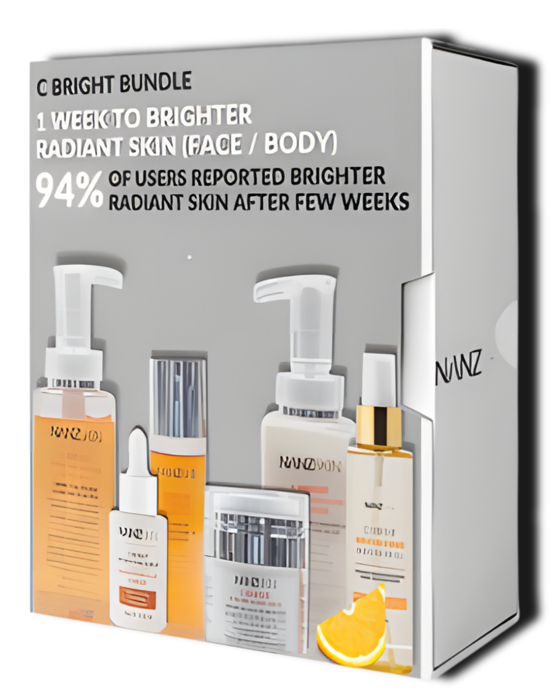 C BRIGHT BUNDLE. 1 WEEK TO BRIGHTER RADIANT SKIN (FACE / BODY)