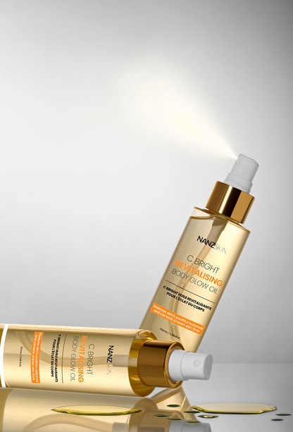 NANZSKIN c bright revitalising body glow oil