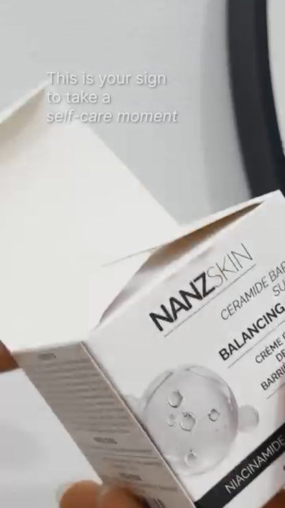 NANZSKIN ceramide barrière ondersteunende balancerende crème
