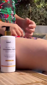 NANZSKIN plump plump collagen + peptide body lotion