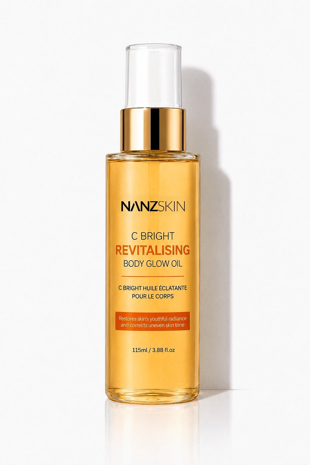 NANZSKIN C Bright Revitalising Body Glow Oil