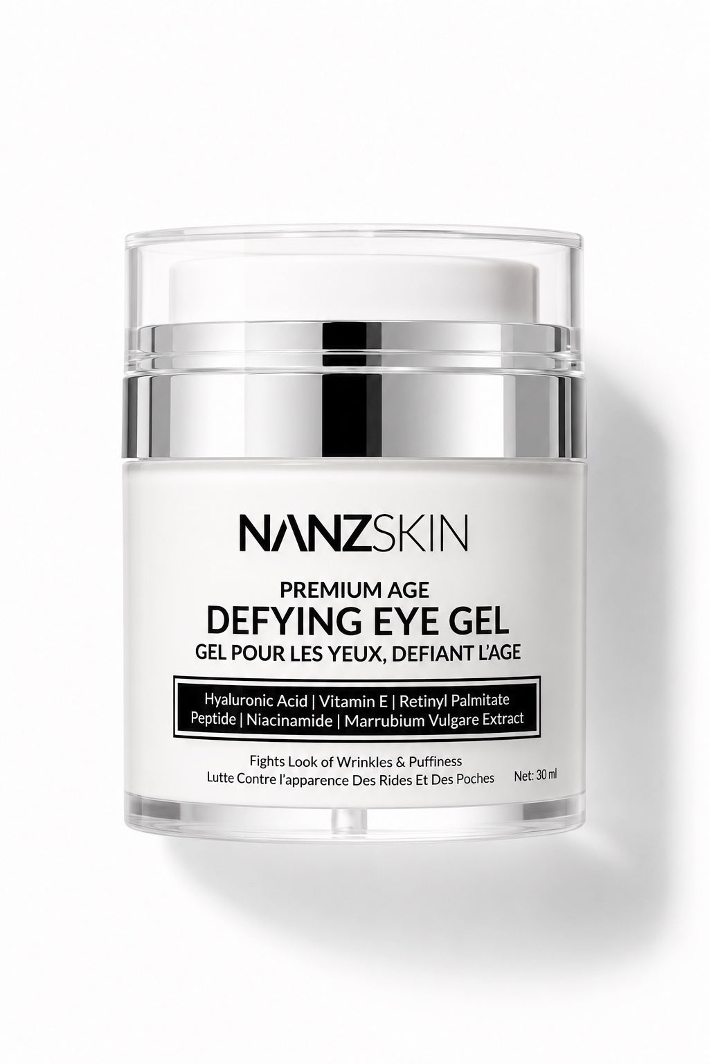 Gel pour les yeux anti-âge de qualité supérieure NANZSKIN