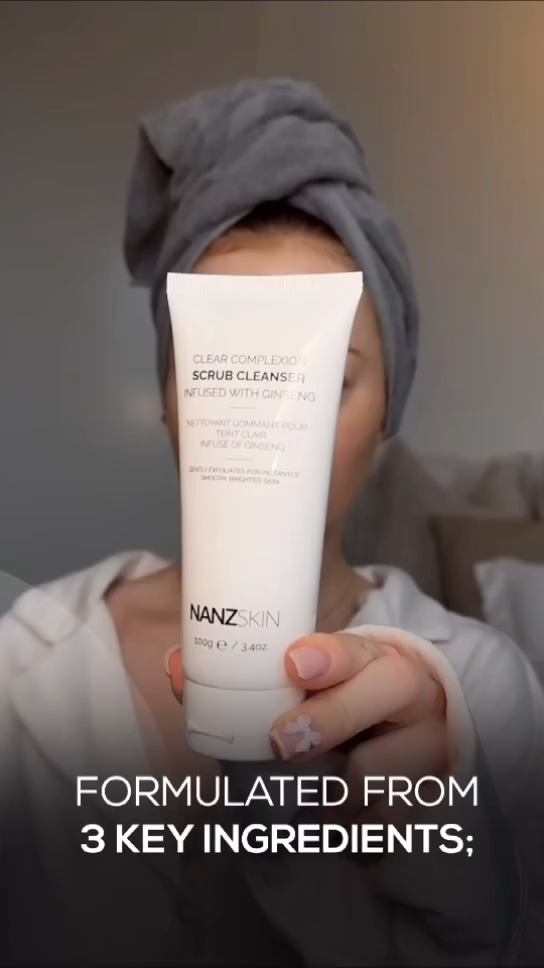 NANZSKIN Clear Complexion Gentle Scrub Cleanser