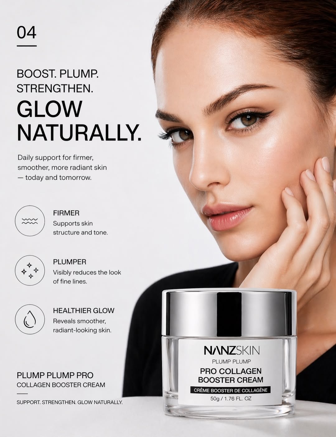 NANZSKIN Plump Plump Pro Collagen Booster Cream