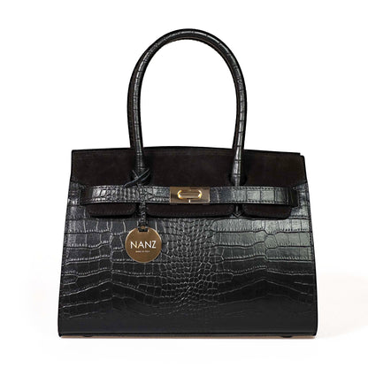 NANZ Aura Croc Black