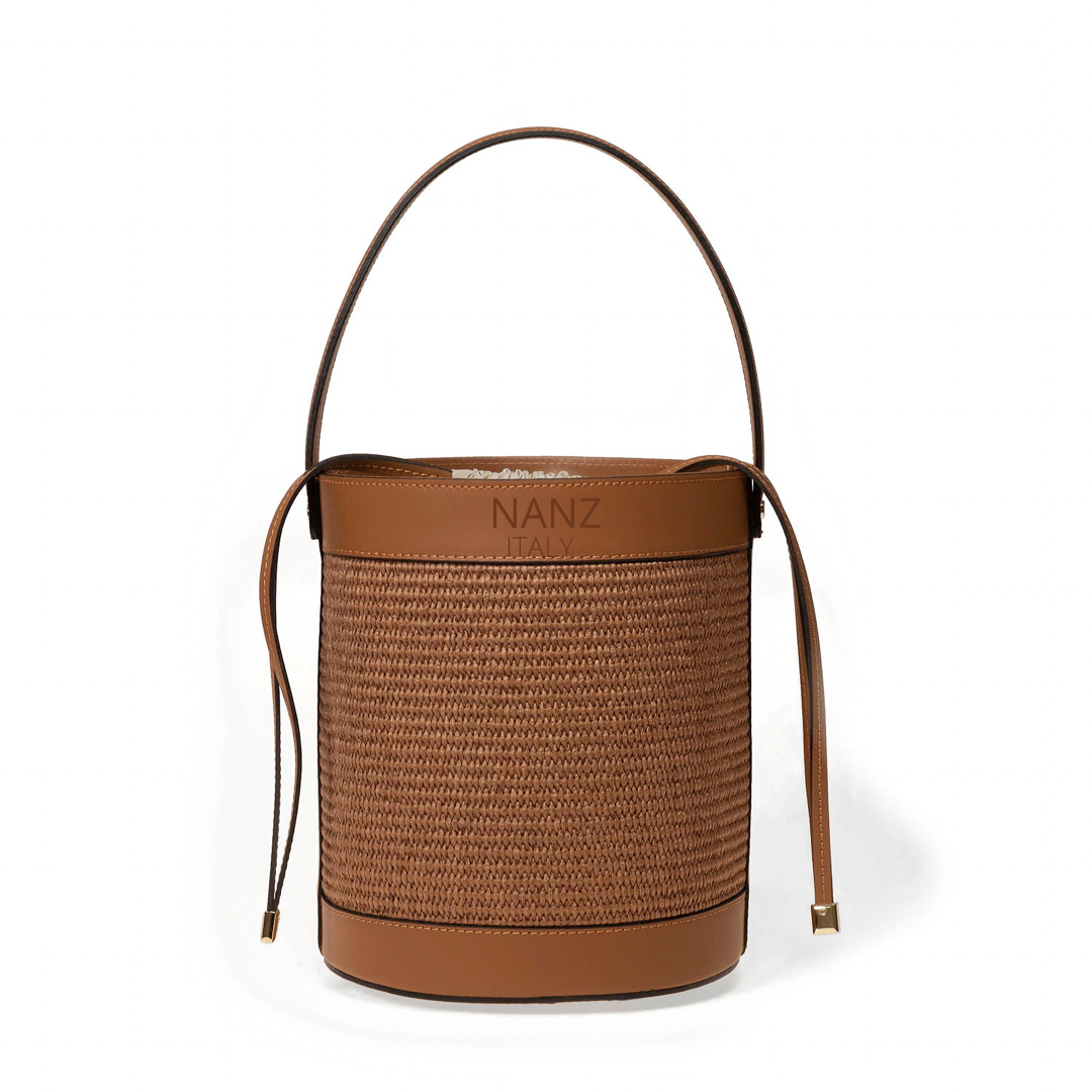 Handtas - Elite bucket brown 