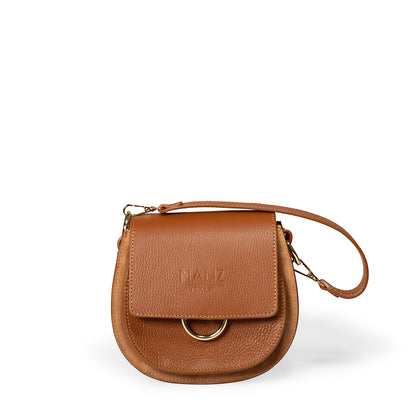 NANZ glam hobo brown